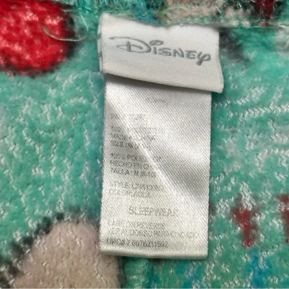 Disney Ariel and Flounder Women’s  Pajama Pants - Red and Blue - Picture 3 of 9